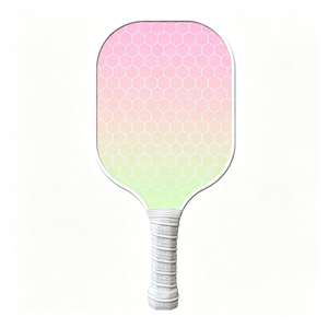 Raquette de pickleball GQK GW4161 rose et violette, solide, tendance, légère, durable, pliable, portable, avec poignée antidérapante pour adultes et enfants - Product Image 1