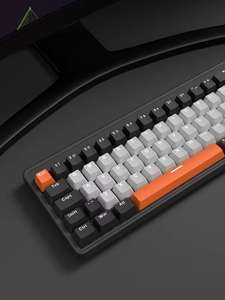 Usine OEM 60 pour cent clavier mécanique 68 touches Triple Mode connectivité nouveauté clavier de jeu mécanique personnalisé - Product Image 6