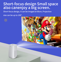 Venta al por mayor Mini proyector Lcd de cine en casa portátil WIFI LED Video proyectores Full HD Smart Beamer