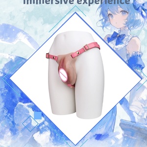 Wearable Strap on <b>Dildo</b> Harness Pants Adjustable for Women Lesbian Gay Men Couples With Realistic Design - Product Image 2