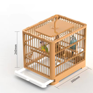 High Quality Custom <strong>Bird</strong> <strong>Cages</strong> ABS Durable Pet Housesparrot <strong>Cages</strong> OEM ODM With Feeder Toys - Product Image 3