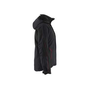 BLAKLADER - 440819179956L Chaqueta de concha ligera para mujer elástica Negro/Rojo-EAN 7330509892206 CHAQUETAS DE TRABAJO - Product Image 3
