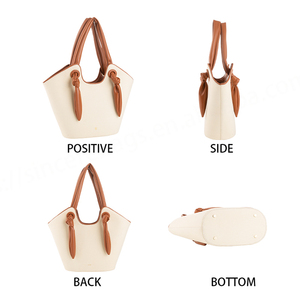 Lady Fashion PU <b>Handbags</b> Simple <b>Large</b> Capacity Tote Retro Can Be Customized for <b>Women</b> 2024 - Product Image 4