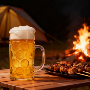 Wevi Cốc bia thủy tinh có tay cầm cốc bia công suất lớn cốc bia thủ công dày Cốc Nhà Bar cốc bia chuyên dụng - Product Image 5