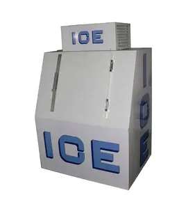 卸売 1ドア冷凍庫-氷貯蔵冷凍庫125袋の氷袋保持のための1つの傾斜ドア容量