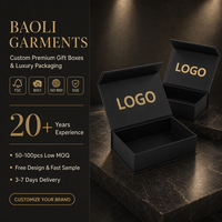 Boîte cadeau rigide magnétique de luxe personnalisée, doublure en éponge, logo en relief, emballage en carton écologique recyclable pour cosmétiques