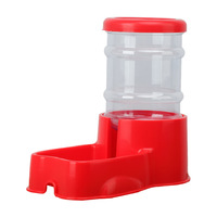 Fontaine à eau automatique en plastique pour chats et chiens - Sans alimentation électrique, eau courante