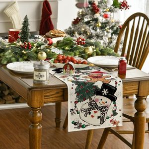 Camino de Mesa Navideño, Mantel Largo, Ambiente Festivo para Mesa de Comedor, Decoración para el Hogar y Fiestas - Product Image 6