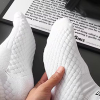 Chaussettes de sport personnalisées Elite, respirantes, en coton, avec semelle en tissu éponge, pour la course à pied, le basketball, chaussettes mi-mollet