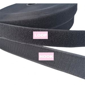 Rouleau de ruban auto-agrippant en tissu 100% nylon écologique, 25 mm, 20 mm, couleurs personnalisées, ruban magique multi-usages - Product Image 2