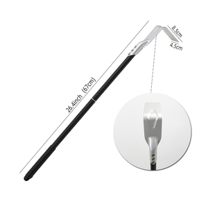 <span class=keywords><strong>Four</strong></span> à pizza grattoir râteau <span class=keywords><strong>four</strong></span> nettoyage cendres outil à pizza deux sections poignée en aluminium - Product Image 6