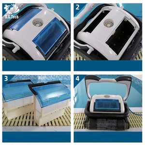 Nettoyeur de piscine robotisé à action retardée Water Crown de haute qualité avec batterie au lithium pour la maison / Robot de nettoyage - Product Image 6