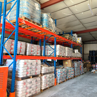 GXM Rayonnage d'entrepôt en acier industriel robuste Système de rayonnage à palettes réglable à 5 couches Solution de stockage durable