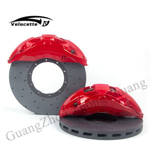 Kit d'étriers de frein surdimensionnés 10 pistons 10N Système de freinage automatique Disque en céramique carbone pour <span class=keywords><strong>Lamborghini</strong></span> Aventador Gallardo Huracan Urus - Product Image 5