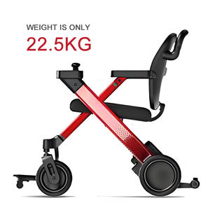 <span class=keywords><strong>Fauteuil</strong></span> <span class=keywords><strong>roulant</strong></span> électrique intelligent à 4 roues pliable en alliage d'aluminium, <span class=keywords><strong>fauteuil</strong></span> <span class=keywords><strong>roulant</strong></span> de mobilité intelligent pour personnes âgées et handicapées - Product Image 2