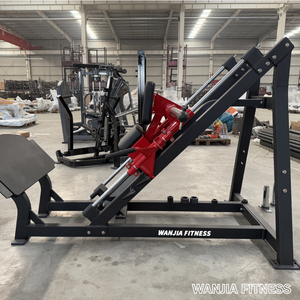 Machine de musculation multi-stations à charge par disques, Hack Squat et Leg Press 2-en-1, Meilleure vente à <span class=keywords><strong>prix</strong></span> avantageux - Product Image 4