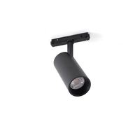 Rail lumineux magnétique en alliage d'aluminium de 20 mm pour hôtel, design minimaliste, haute efficacité, LED dimmable, IRC 90, blanc neutre 4100K