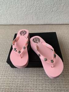 <span class=keywords><strong>Sandali</strong></span> <span class=keywords><strong>con</strong></span> Zeppa da Donna di Alta Qualità, alla Moda, Personalizzati, Estivi, Casual, da Spiaggia, per Vacanze, <span class=keywords><strong>con</strong></span> Tacco Alto e Zeppa Decorata - Product Image 3