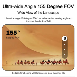 YEAH Mod de Lente Max para GoPro Hero13 Hero12 Hero11 Hero10 <span class=keywords><strong>Hero9</strong></span> <span class=keywords><strong>Black</strong></span>, Cámaras Deportivas de Acción GoPro 9/10/11/Mini/12/13 - Product Image 5