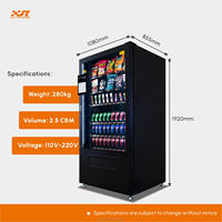 Distributeur automatique de snacks et de boissons XY, entièrement automatique, grande capacité et prix abordable