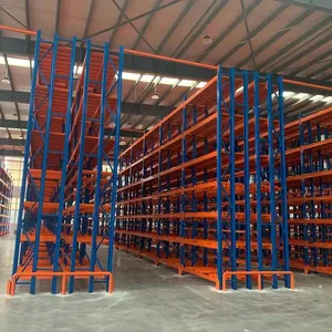 Scaffalature per Pallet industriali abbattute per magazzino sistemi di stoccaggio in acciaio imbullonatura Pallet