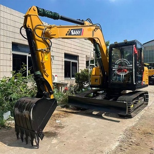 Excavadora Pesada Usada Sany SY75 SY75C Modelo 2022 de Alta Calidad en Venta, 90% Nueva, SY135 SY155C con Caja de Cambios, Bomba y Rodamientos - Product Image 1