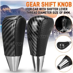 Automatic <b>Gear</b> Shift <b>Knob</b> PU Leather Shifter Handle <b>Gear</b> Stick for Lexus IS GS LS RX ES for Toyota Tacoma Camry Venza - Product Image 1