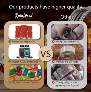 Gomitas Probióticas y Prebióticas de Marca Propia Rainwood con Inulina, Fórmula de Apoyo Digestivo - Product Image 4