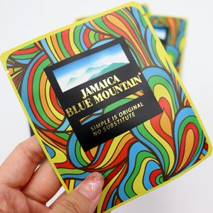 Kustom kualitas makanan Aluminium Foil bukti kelembaban Sachet 3 sisi kantong segel kecil Sachet teh bubuk kemasan kantong - Product Image 5