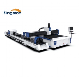 Chất lượng cao Trung Quốc nhà máy làm cho tự động sợi <span class=keywords><strong>Laser</strong></span> tấm ống máy cắt 6000 Wát Yaskawa động cơ servo cypcut điều khiển ai/PLT - Product Image 2