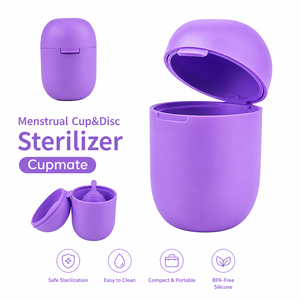 Wholesale Customizable <strong>Period</strong> <strong>Cup</strong> Set Reusable Sterilizer CupMate PP Material For Menstrual <strong>Cups</strong> Lady Reusable Menstruation <strong>Cup</strong> - Product Image 1