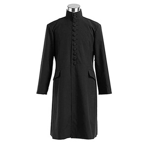 Costume de Professeur Snape, cape noire, pour homme adulte, Halloween, cosplay, tenue de film TV - Product Image 3