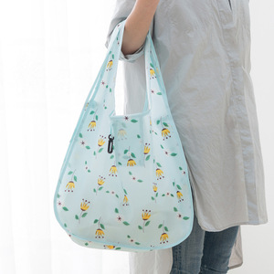 Bolsa de compras plegable portátil, bolsa de mano impermeable de gran capacidad para compras, bolsa reutilizable ecológica, estilo vertical - Product Image 1