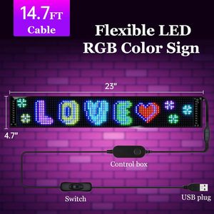 Letrero LED Programable de 3mm con Píxeles de 16 Bits a Color, Control por Aplicación Bluetooth, CMS Móvil, Pantalla Publicitaria - Product Image 4