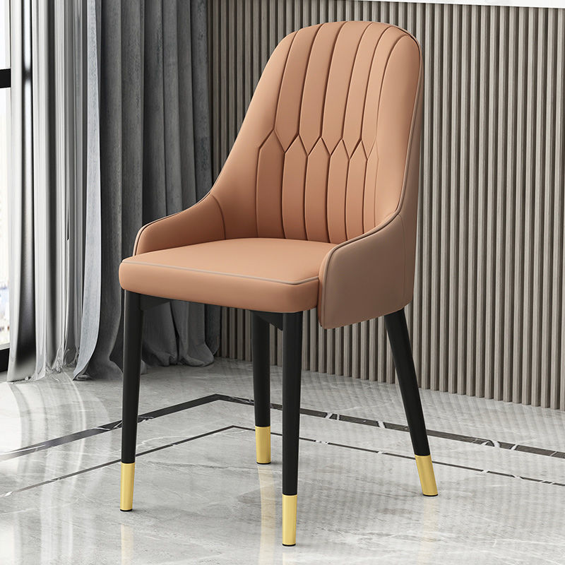 Superficie marrone + dorso caffè + gambe dorate