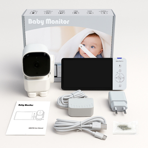 Anicebb Dernier modèle ABM720s Tuya Smart 1080p Wi-Fi 2.4GHz FHSS Babyphone avec vision nocturne et rappel d'alimentation - Product Image 6
