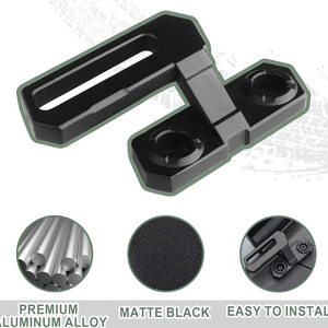 Soporte de montaje de luz individual para pilar F, accesorios de montaje de luz delantera de acero para vehículos utilitarios Polaris - Product Image 5