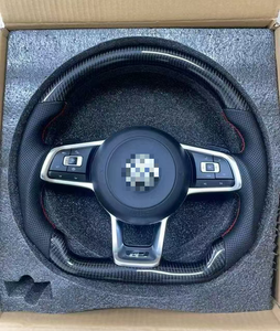 Volant en fibre de carbone pour Volkswagen CC <span class=keywords><strong>Golf</strong></span> 6 <span class=keywords><strong>7</strong></span> Sagitar Passat MK7 MK6 GTI <span class=keywords><strong>GTD</strong></span> Modification Performance <span class=keywords><strong>Accessoire</strong></span> de voiture - Product Image 1