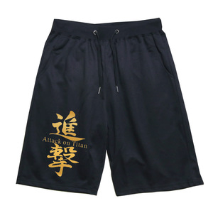Shorts et pantalons capri pour hommes, nouvelle collection été <span class=keywords><strong>2022</strong></span>, Attack on Titan 2D anime - Product Image 4