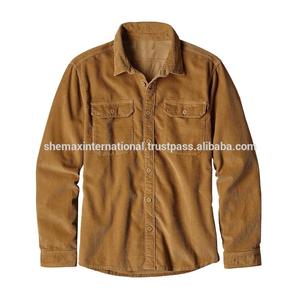 SHEMAX Chemise de travail en coton à manches longues pour homme 100% coton - Product Image 3