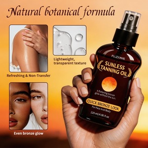 Babaria 100ml Crema Solare Effetto Luminoso con Olio Erboristico Crema <span class=keywords><strong>Abbronzante</strong></span> per il Corpo - Product Image 4