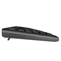 Clavier sans fil combiné coréen/anglais HKM8117, taille standard, souris confortable, récepteur USB sans fil 2,4 G, ergonomique, ultra stock