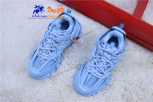 Zapatillas Deportivas Unisex Azul Claro con Malla y Parte Superior Sintética para Streetwear - Product Image 6