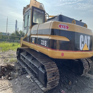 Excavatrice sur chenilles hydraulique Caterpillar 330BL d'occasion de haute qualité, 30 tonnes, avec moteur, pompe, faible nombre d'heures de travail, prix attractif - Product Image 3