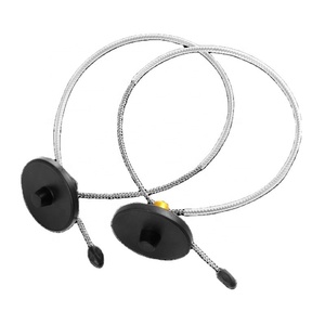 Etiqueta Antirrobo RF para Centros Comerciales con Cable de Acero de 42 cm, Etiqueta Rígida EAS de 8.2 MHz para Vino y Supermercados - Product Image 1