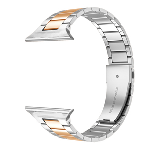 Cinturino di lusso con cinturino di ricambio Smart Leyi in metallo e acciaio inossidabile cinturino in maglia per <span class=keywords><strong>iphone</strong></span> IWatch cinturino 7 8 49mm 45mm - Product Image 3