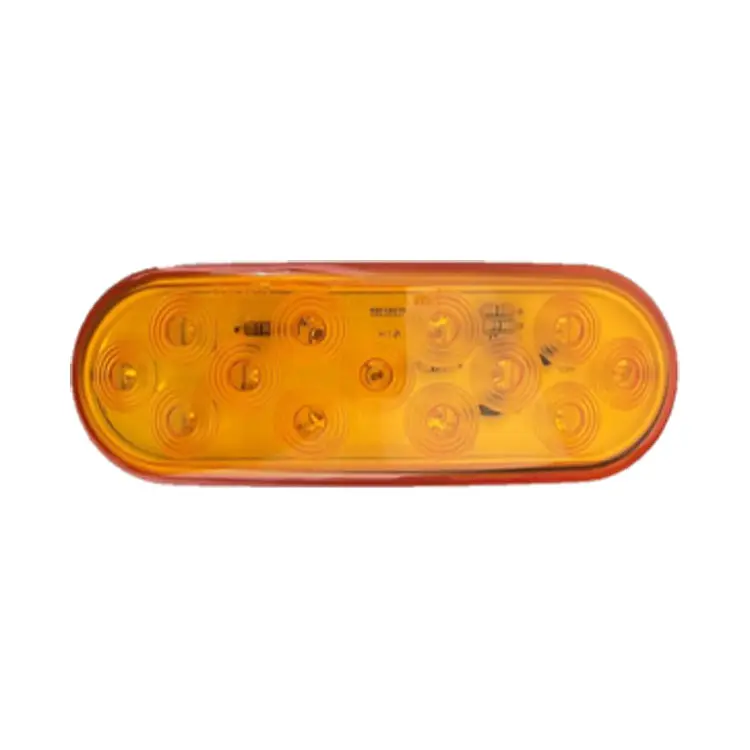 6 inch oval 13LED round light yellow oval led led tail lights