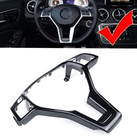 Couverture décorative pour boutons de volant de voiture, pour Mercedes Benz Classe C E CLA W176 W204 W212 C172 C218 2012 2013 2014