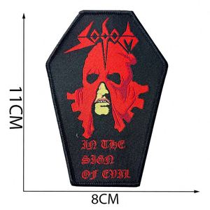 High Quality Patches Custom Embroidered Woven Patch <b>Band</b> Badges - Product Image 4