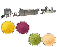 Machinerie de fabrication de poudres nutritionnelles, ligne de production de poudre de maïs, de farine de riz